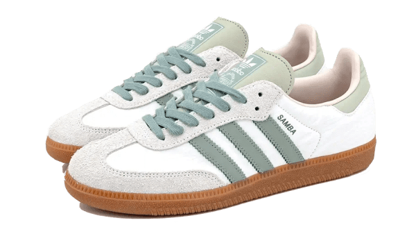 Samba OG Cloud White Silver Green - Image 2