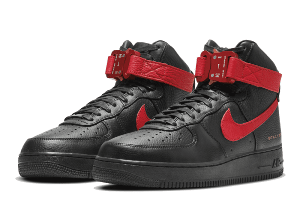 Air Force 1 High Alyx Black University Red - Image 2
