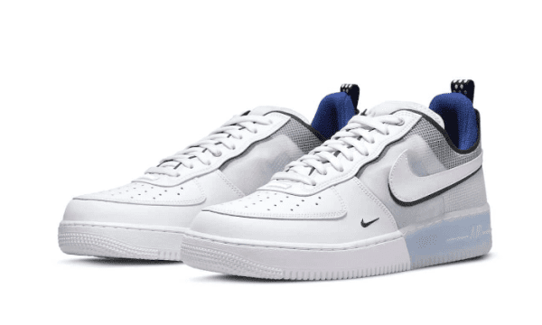 Air Force 1 Low React Split White Photo Blue - Image 2