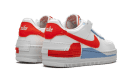 Air Force 1 Shadow Blanco Cumbre Naranja Equipo