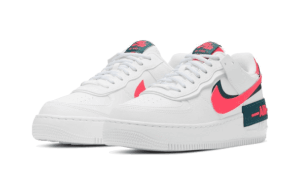 Air Force 1 Shadow White Dark Teal Solar Red - Image 2