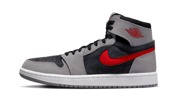 Air Jordan 1 High Zoom Air CMFT 2 Negro Rojo Fuego Cemento