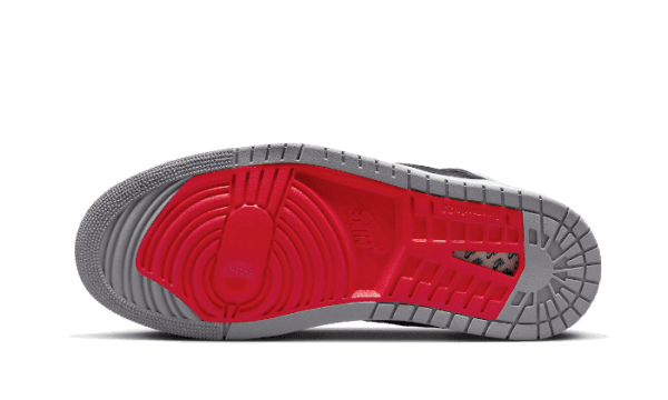 Air Jordan 1 High Zoom Air CMFT 2 Black Fire Red Cement - Imagen 3