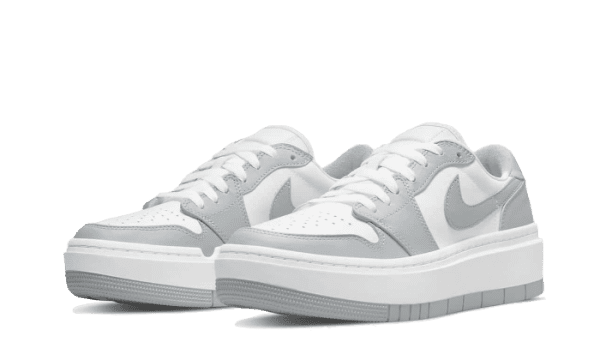 Air Jordan 1 Low Elevate White Grey - immagine 2