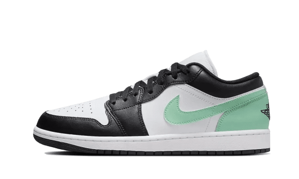 Air Jordan 1 Basso bagliore verde