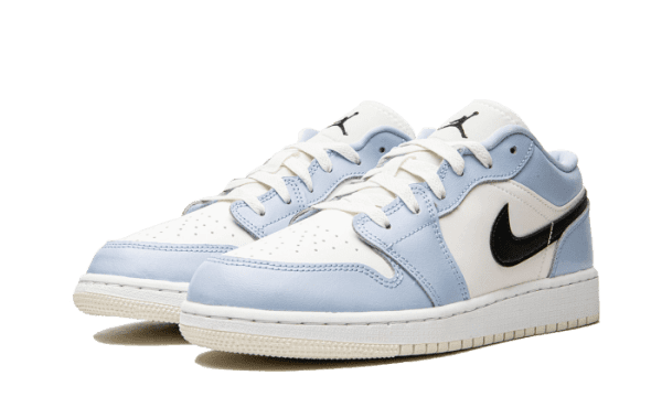 Air Jordan 1 Low Ice Blue Black - immagine 2