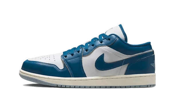 Air Jordan 1 Blu industriale basso 
