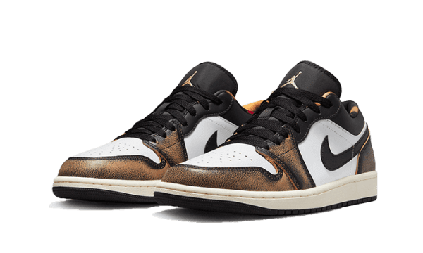 Air Jordan 1 Low SE Orange Wear-Away - Image 2