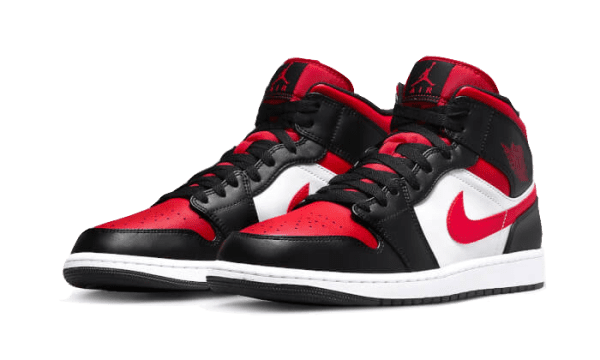 Air Jordan 1 Mid Alternate Bred Toe - Image 2