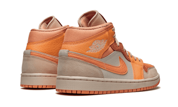 Air Jordan 1 Mid Apricot Orange - Image 3