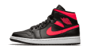 Air Jordan 1 Mid Black Siren Red