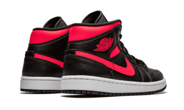 Air Jordan 1 Mid Black Siren Red - Image 3