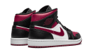Air Jordan 1 Punta media Bred