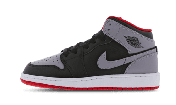 Air Jordan 1 Mid Cement Grigio Rosso