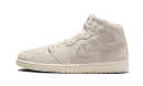 Air Jordan 1 Mid Craft Suede Avorio