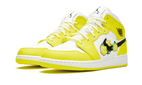 Air Jordan 1 Mid Dynamic Yellow - Imagen 2