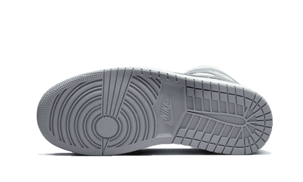 Air Jordan 1 Mid Grey Sail - Image 3