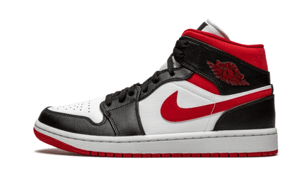 Air Jordan 1 Mid Gym Red Nero Bianco