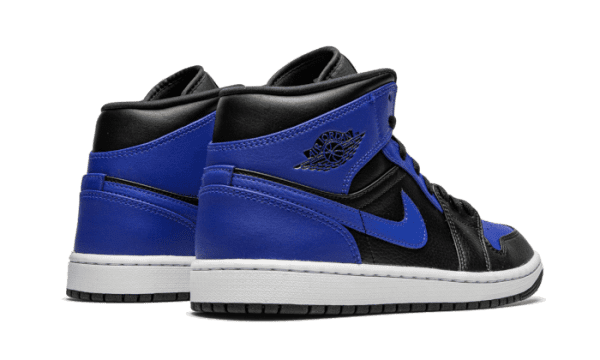 Air Jordan 1 Mid Hyper Royal Tumbled Leather - immagine 3