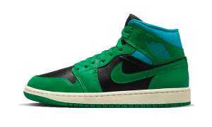 Air Jordan 1 Mid Lucky Verde Aquatone