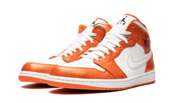 Air Jordan 1 Mid Metallic Orange - Image 2