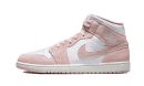 Air Jordan 1 Mid Pink Suede