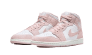 Air Jordan 1 Mid Pink Suede