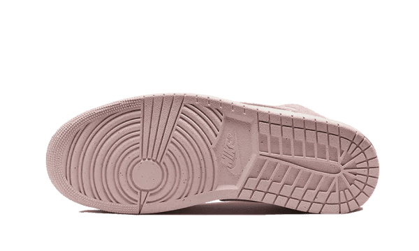 Air Jordan 1 Mid Pink Suede - Image 3