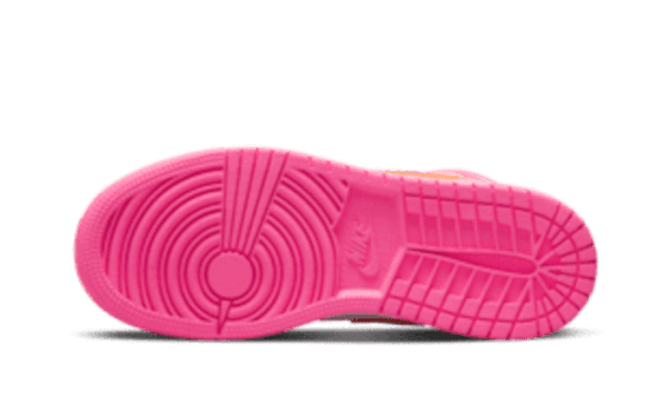 Air Jordan 1 Mid Pinksicle Safety Orange - Imagen 4