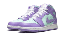 Air Jordan 1 Aqua púrpura medio