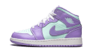 Air Jordan 1 Aqua púrpura medio