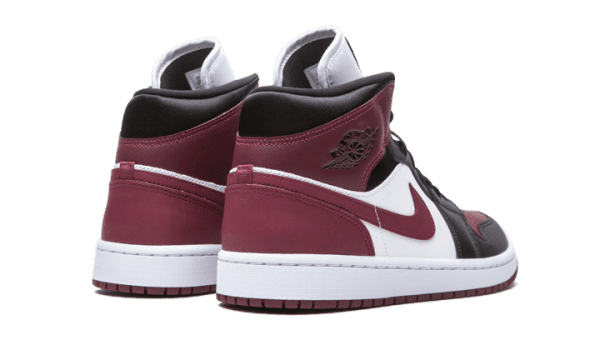 Air Jordan 1 Mid SE Black Dark Beetroot - Image 3