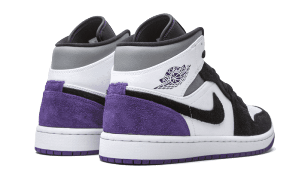 Air Jordan 1 Mid SE Varsity Purple - Image 3