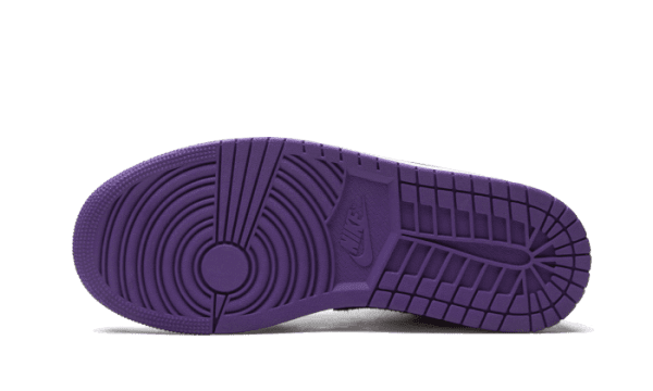 Air Jordan 1 Mid SE Varsity Purple - Image 4
