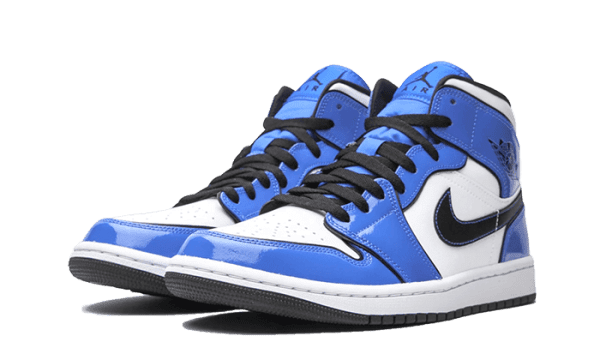 Air Jordan 1 Mid Signal Blue - Imagen 2