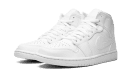 Air Jordan 1 Mid Triple White (2022)