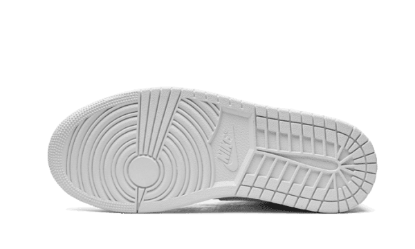 Air Jordan 1 Mid Triple White (2022) - Image 4