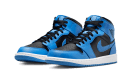Air Jordan 1 Mid University Blue Black