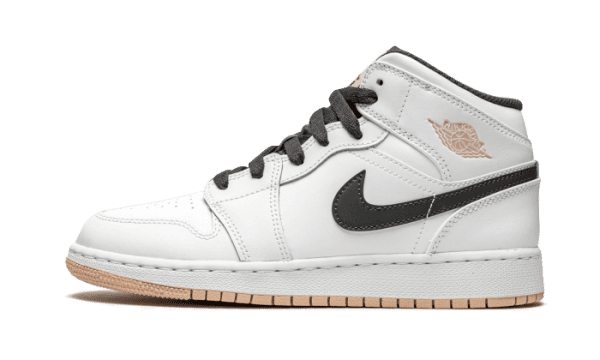 Air Jordan 1 Blanco Medio Naranja Ártico