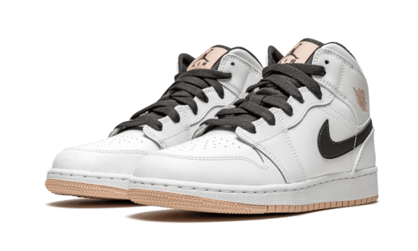 Air Jordan 1 Mid White Arctic Orange - Imagen 2