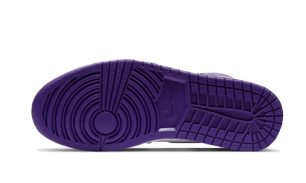 Air Jordan 1 Retro High OG Court Purple White - Imagen 4
