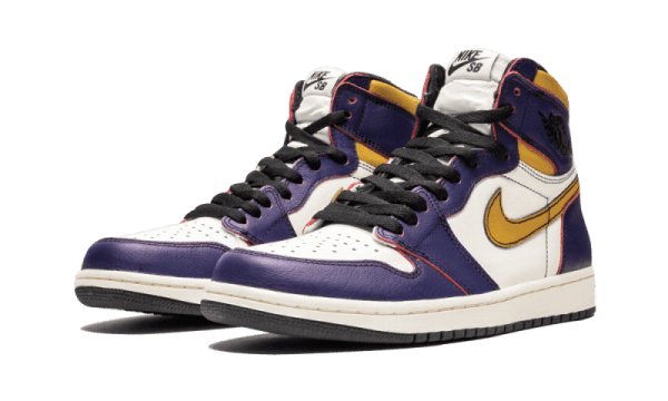 Air Jordan 1 Retro High OG Defiant Nike SB Lakers - Image 2