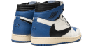 Air Jordan 1 Retro High OG SP Travis Scott Fragment Blu Militare