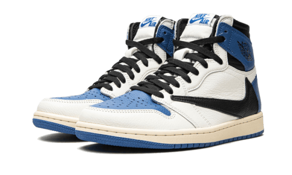 Air Jordan 1 Retro High OG SP Travis Scott Fragment Military Blue - immagine 2