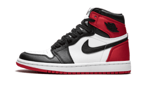 Air Jordan 1 Retro Alta Satén Negro Puntera