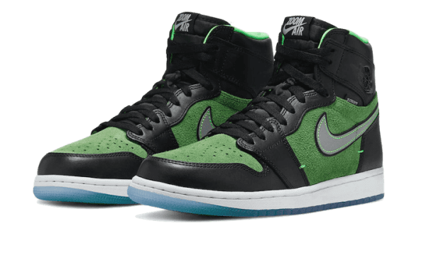 Air Jordan 1 Retro High Zoom Black Green - immagine 2