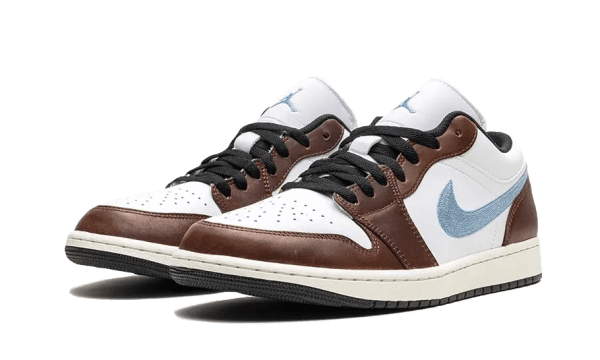 Air Jordan 1 Retro Low Brown Blue Grey - immagine 2
