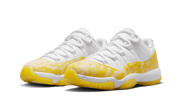 Air Jordan 11 Retro Low Yellow Snakeskin - Image 2