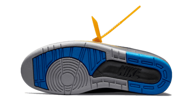 Air Jordan 2 Retro Low SP Off-White Black Blue - Image 3