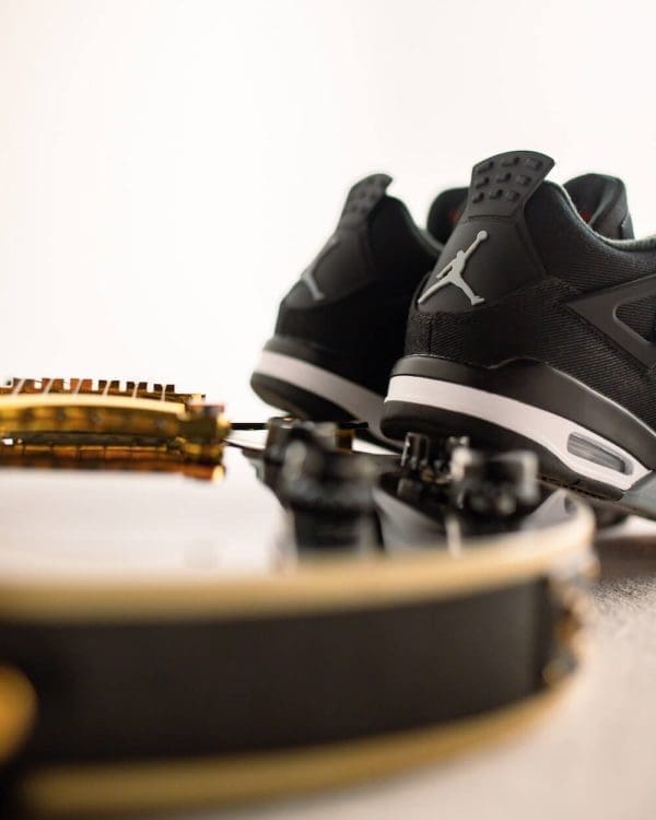 Air Jordan 4 Black Canvas - Image 5